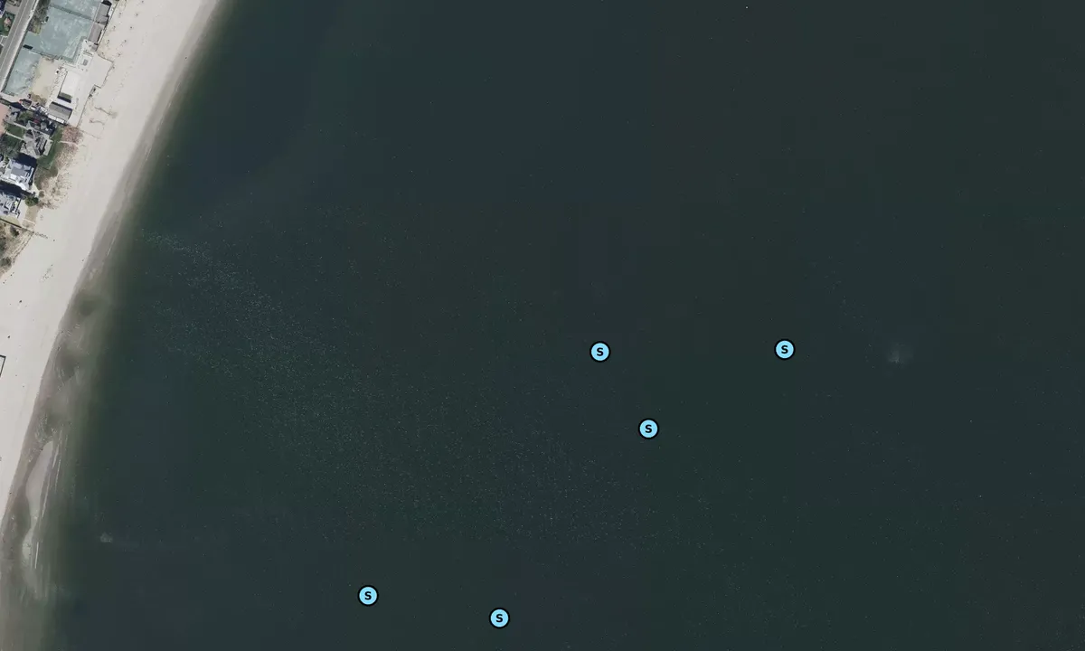 Satelite image of Fairfield Beach