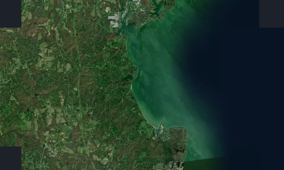 Flyfoto av Fairhaven - Herring Bay