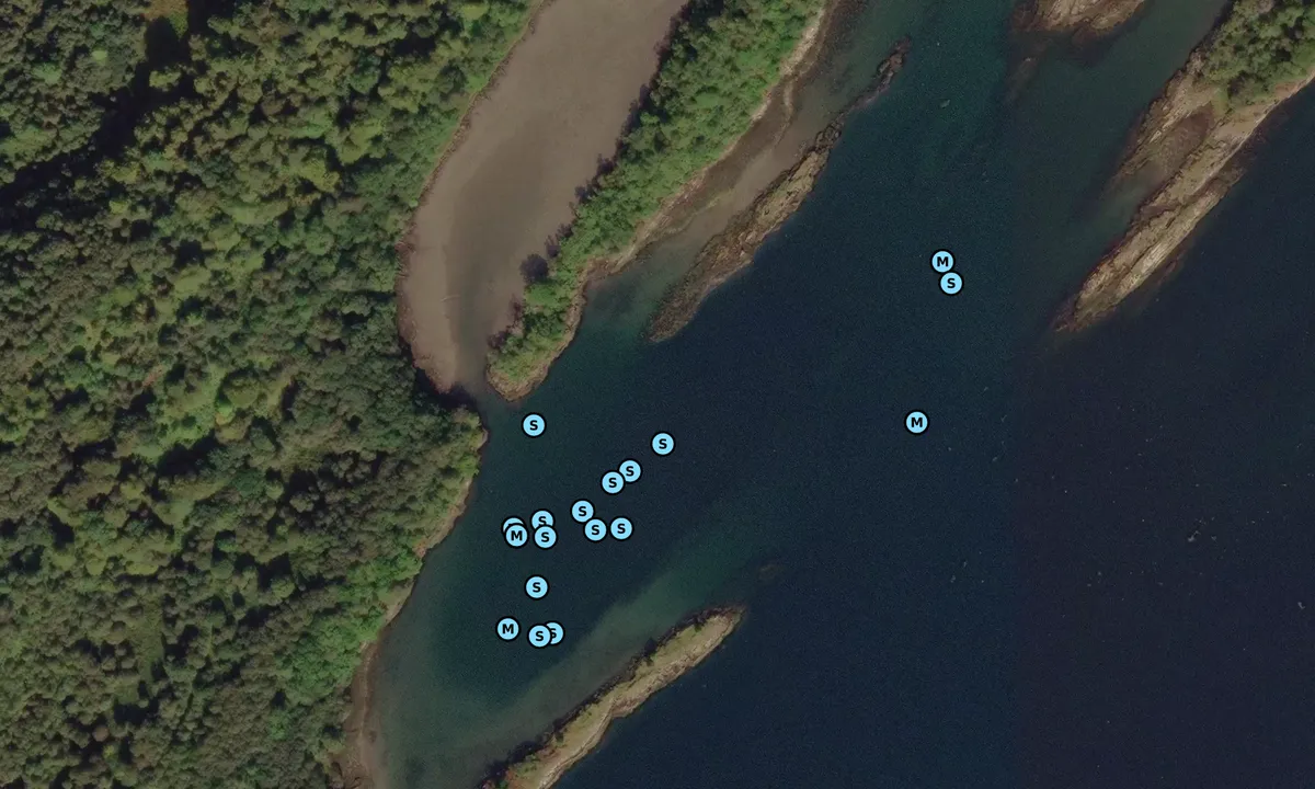 Satelite image of Fairy Isle