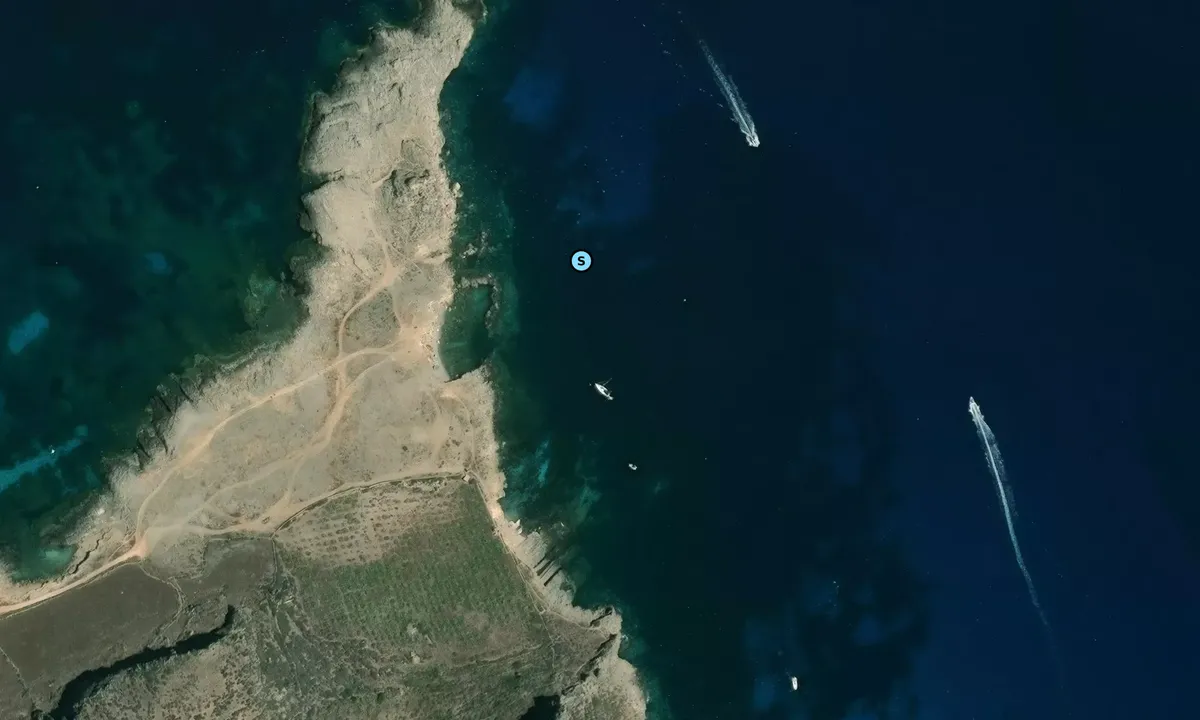 Satelite image of Faraglione Est