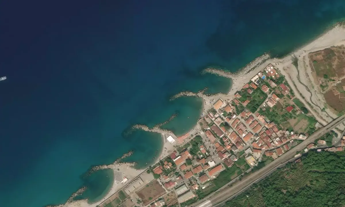 Satelite image of Favazzina