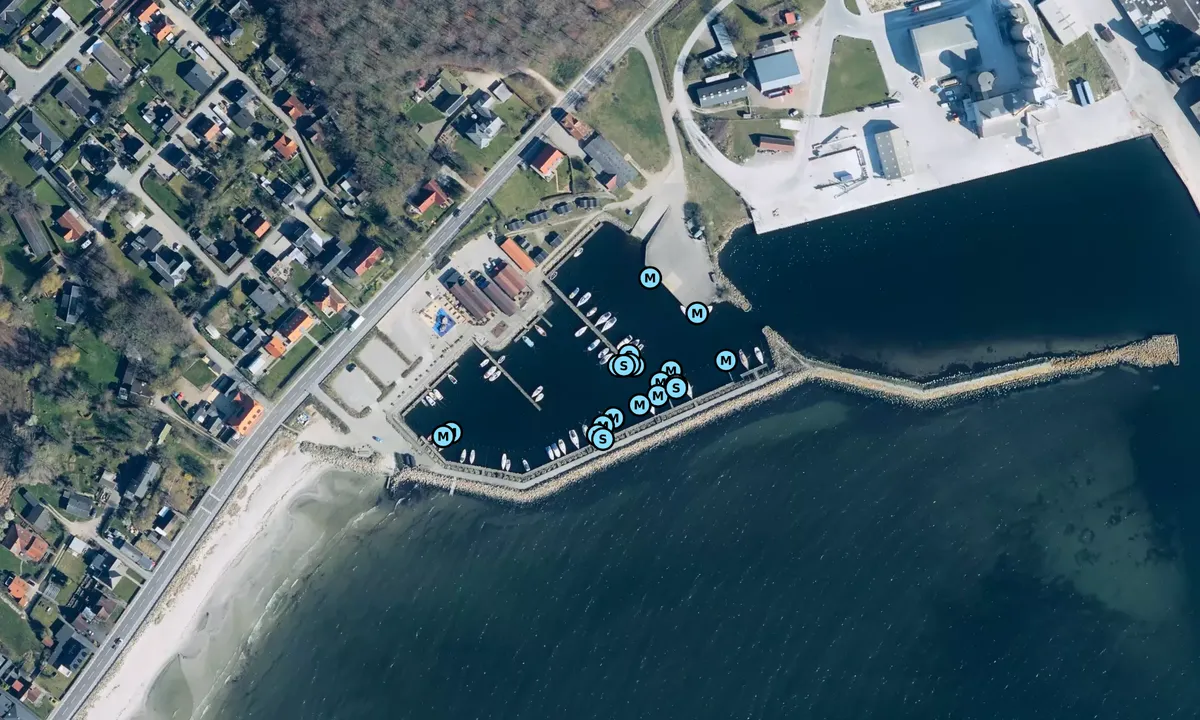 Satelite image of Faxe Ladeplads Lystbådehavn A.m.B.a.