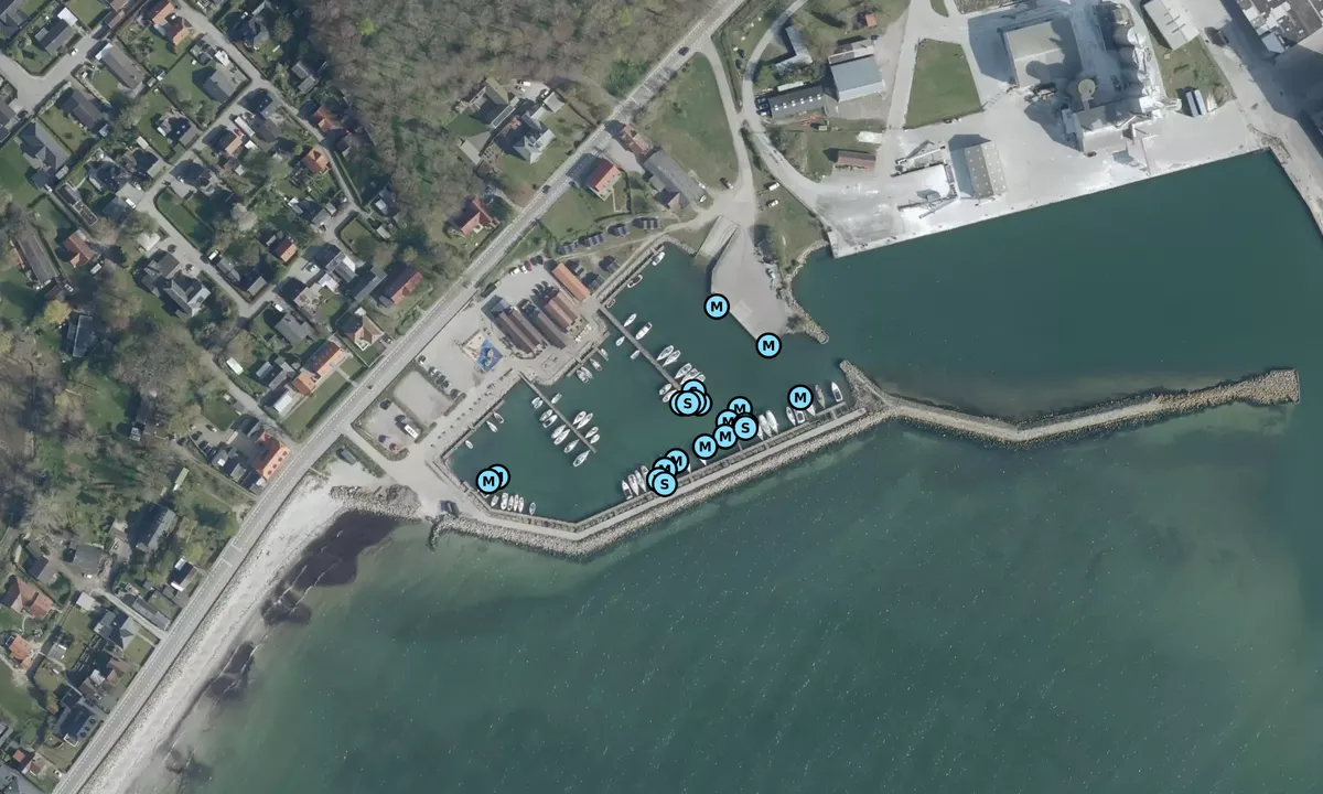 Satelite image of Faxe Ladeplads Lystbådehavn A.m.B.a.