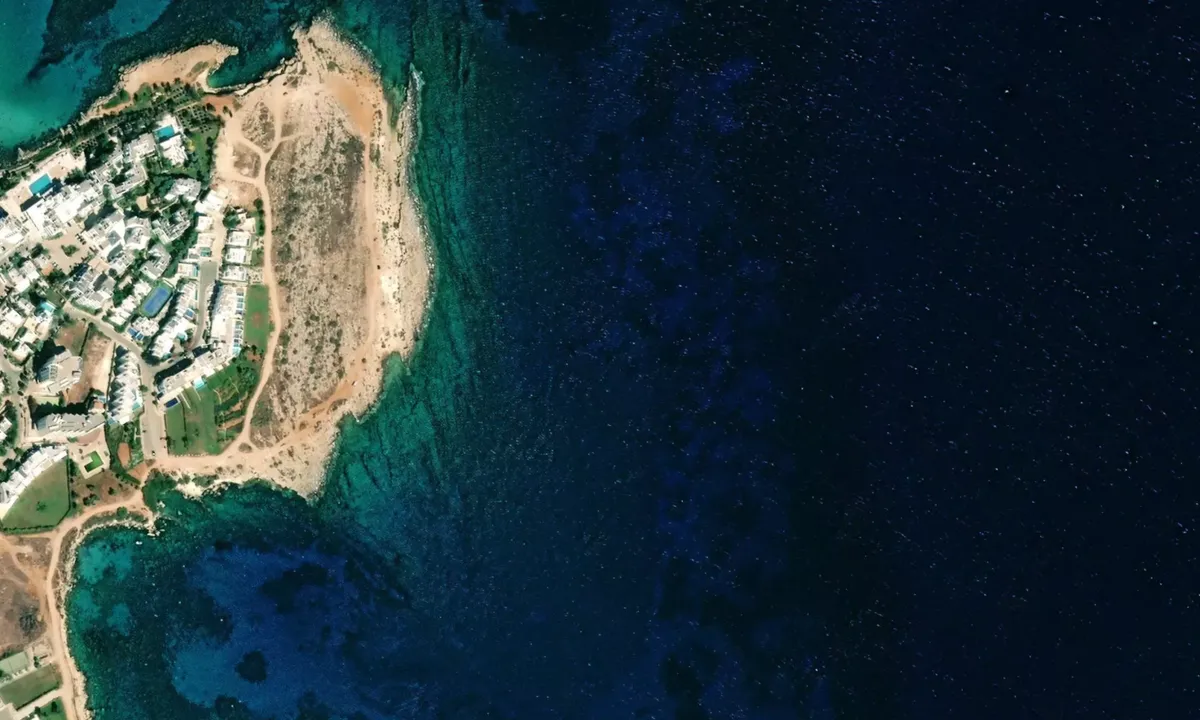 Flyfoto av Fig Tree Bay