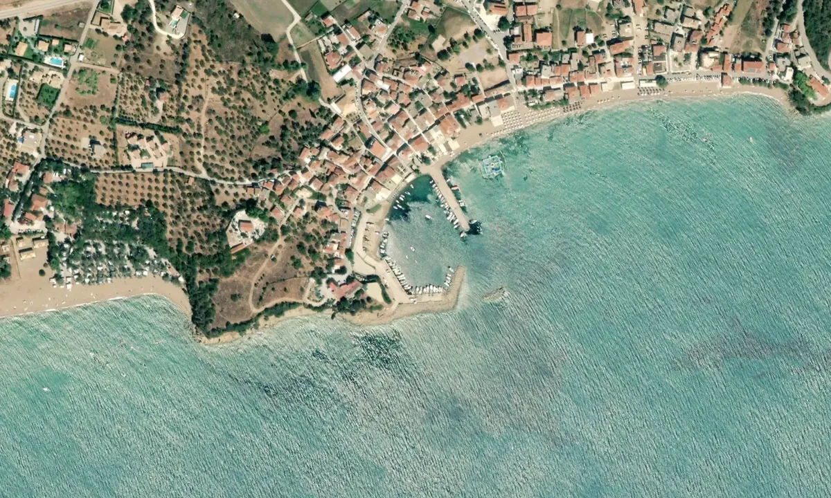 Flyfoto av Finikounda harbour