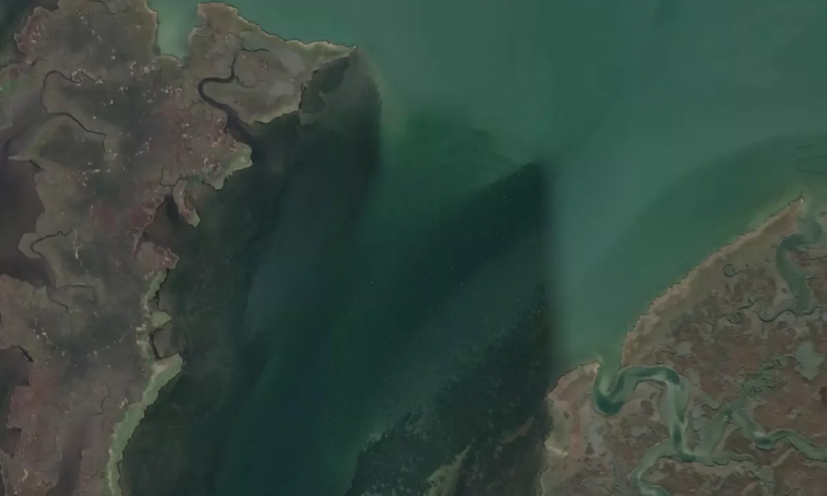 Flyfoto av Finneys Island