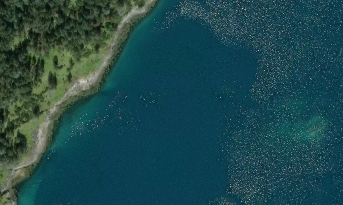 Satelite image of Finnfjordøya