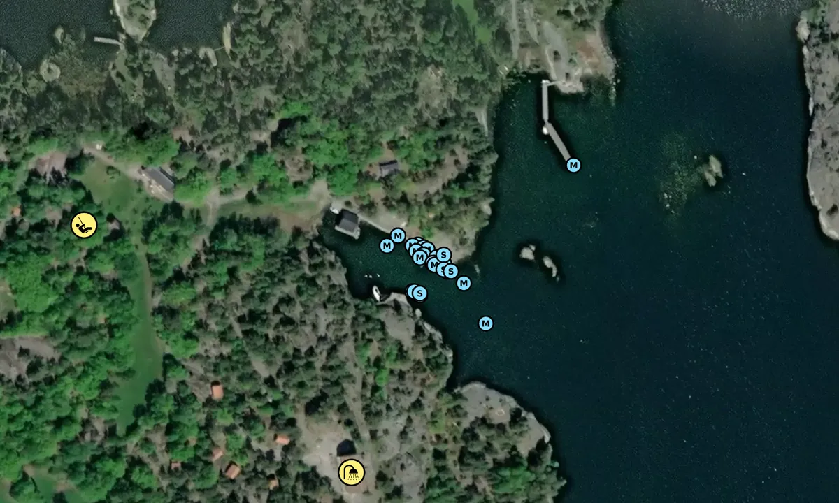 Satelite image of Finnhamn - Vandrarhemsviken Gästhamn