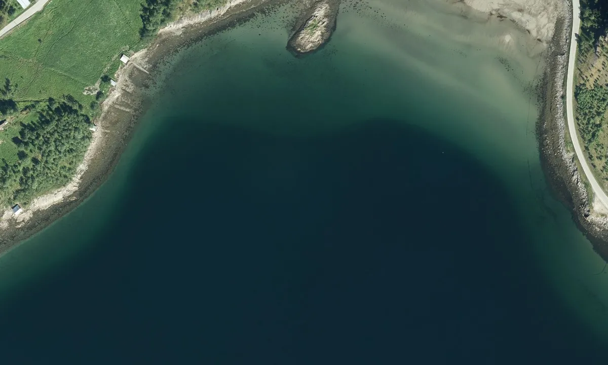 Flyfoto av Finnlandsvika
