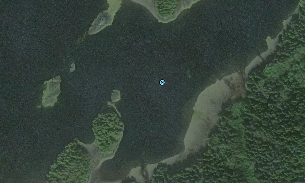 Satelite image of Fire Cove