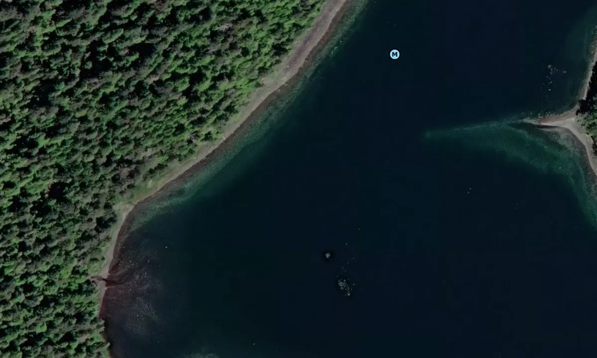 Satelite image of Fish Egg Island