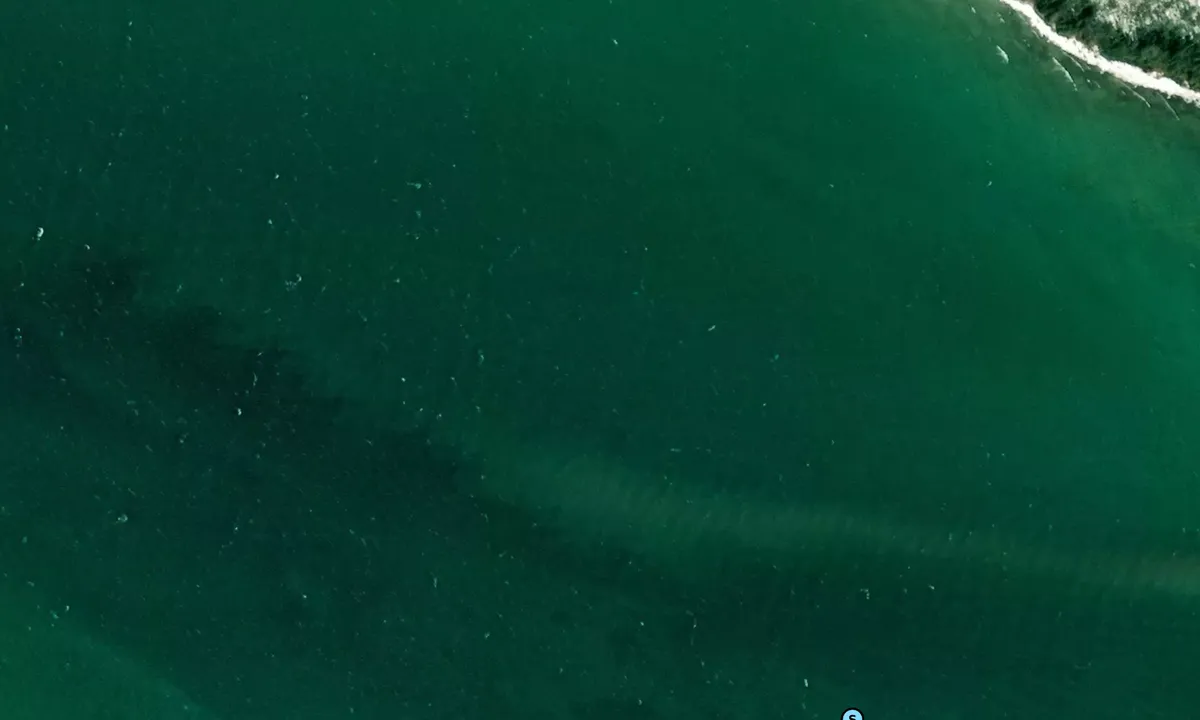 Satelite image of Fisherman Bay