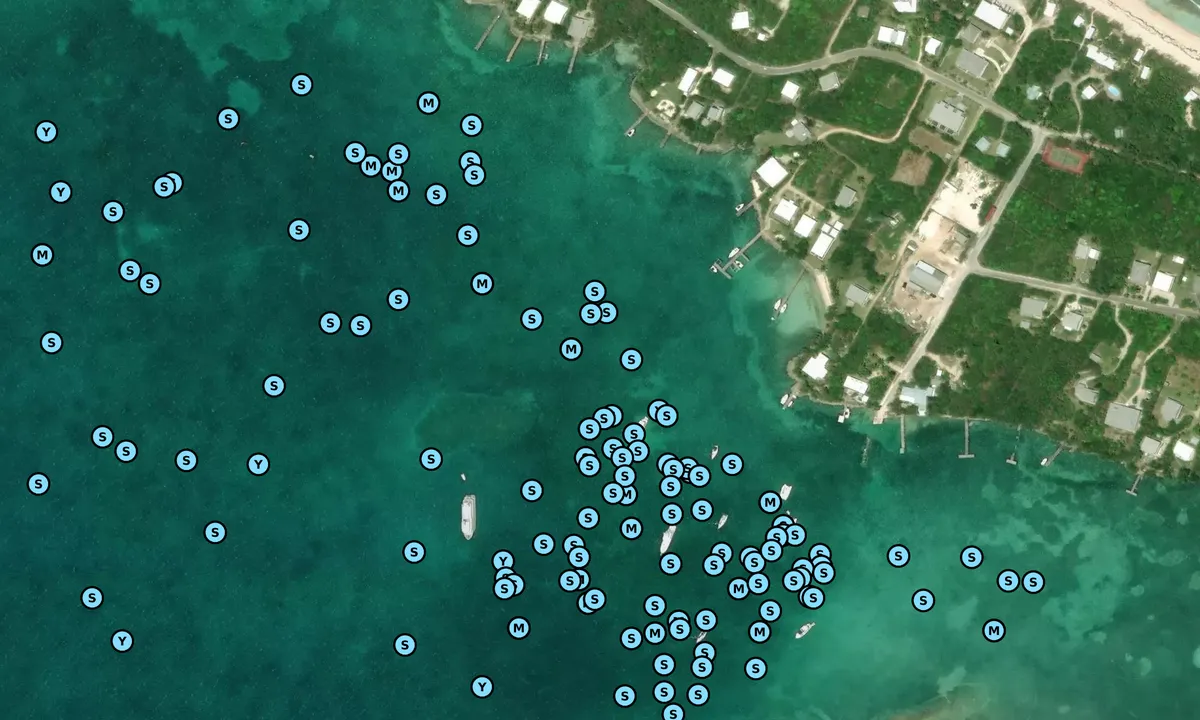 Satelite image of Fishers Bay
