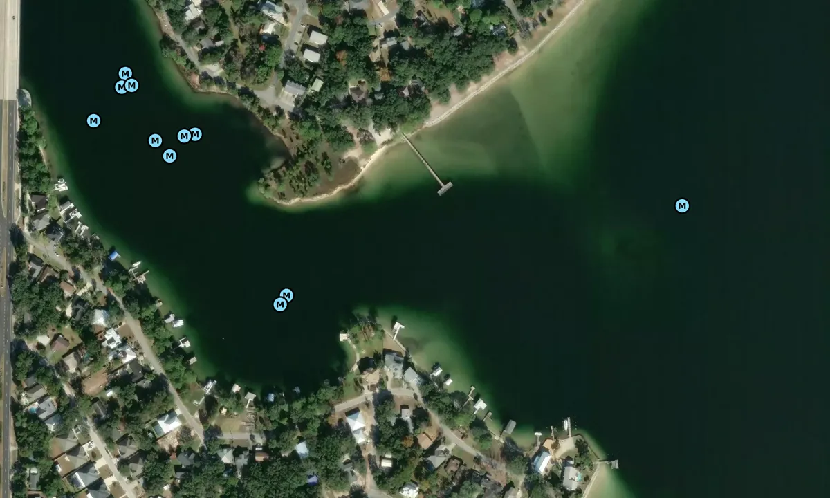 Satelite image of Fishing Pier Point