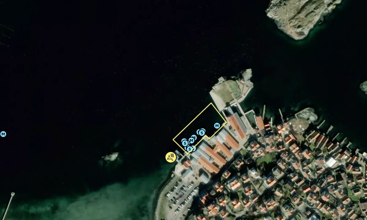 Satelite image of Fiskebäckskil - Gullmarsstrand