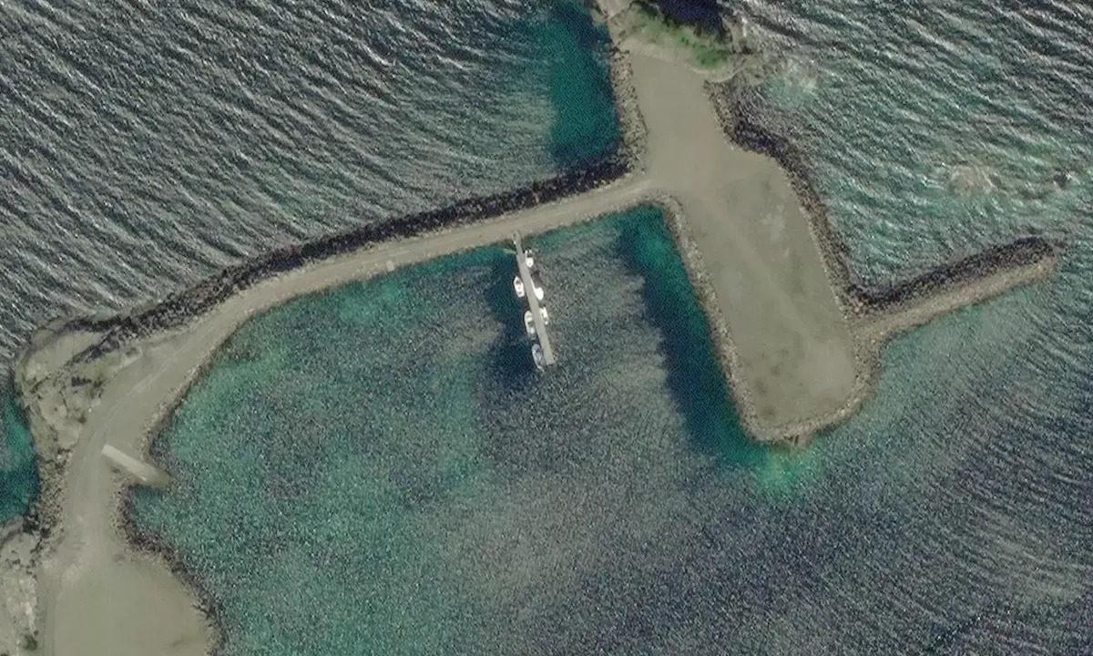 Satelite image of Fiskebøl