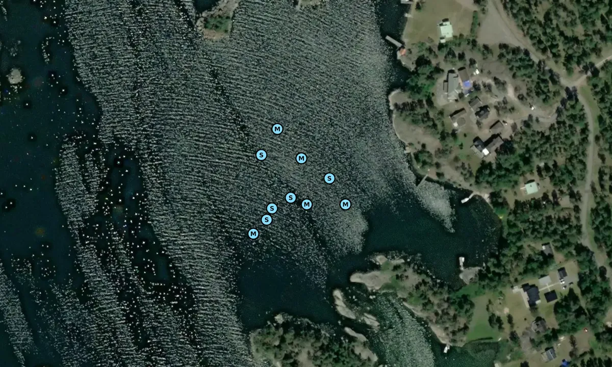 Satelite image of Fittjö