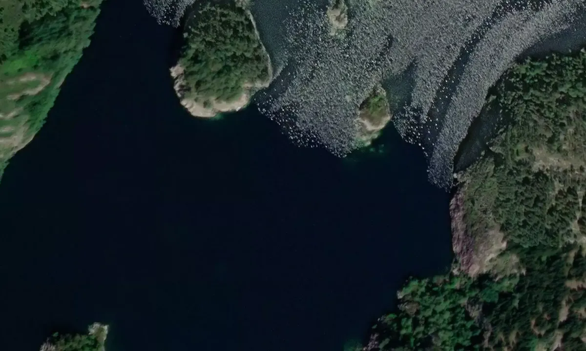 Satelite image of Fjæreidpollen