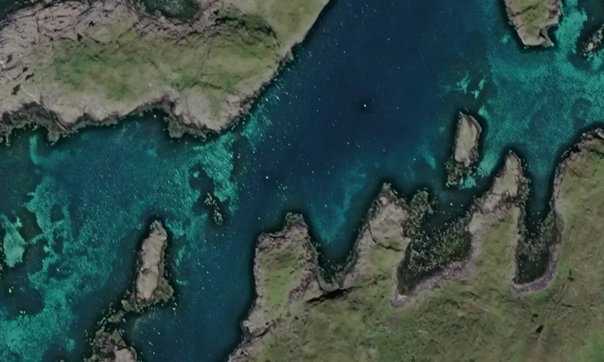 Satelite image of Fjølvågan