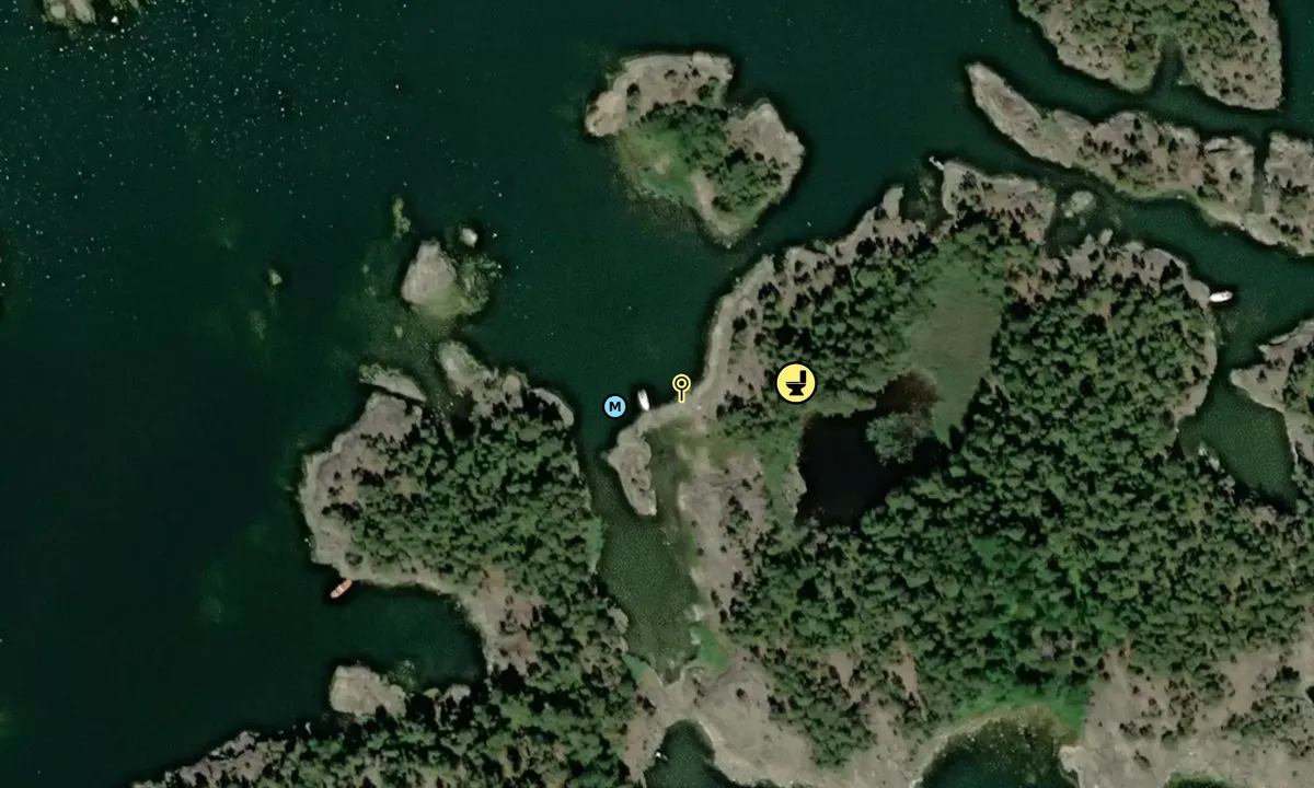 Satelite image of Fladalandet