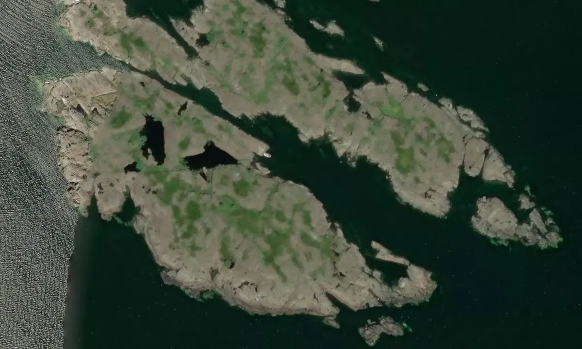 Satelite image of Flasskären