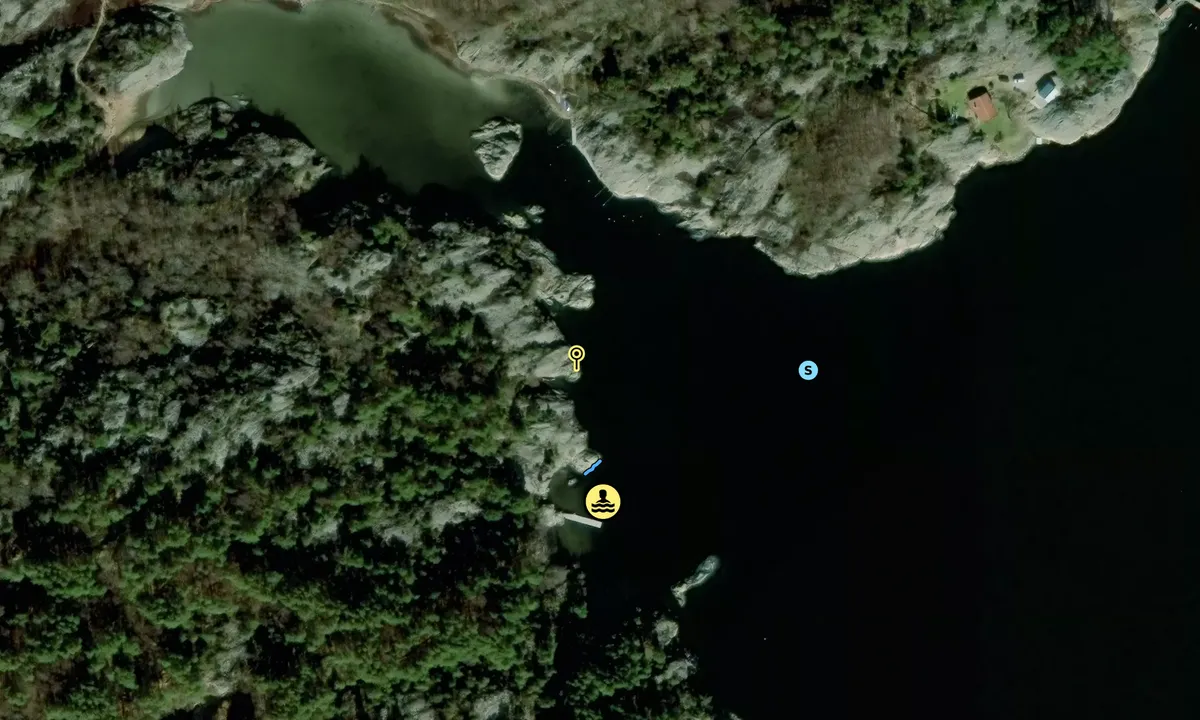 Satelite image of Flatø