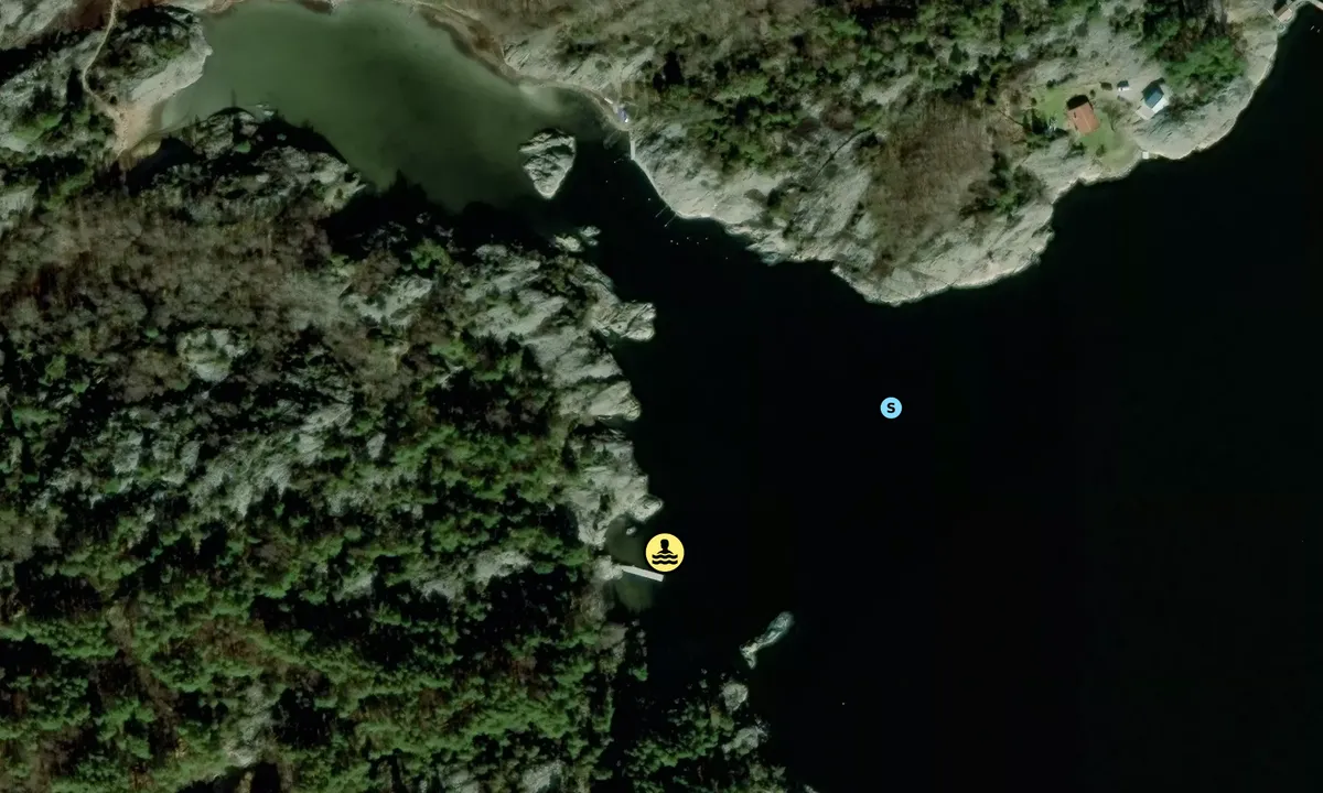 Satelite image of Flatø