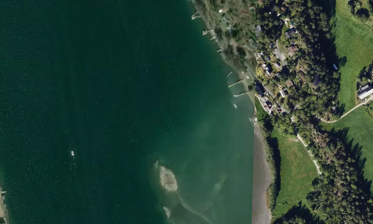 Satelite image of Flatskjær - Ås