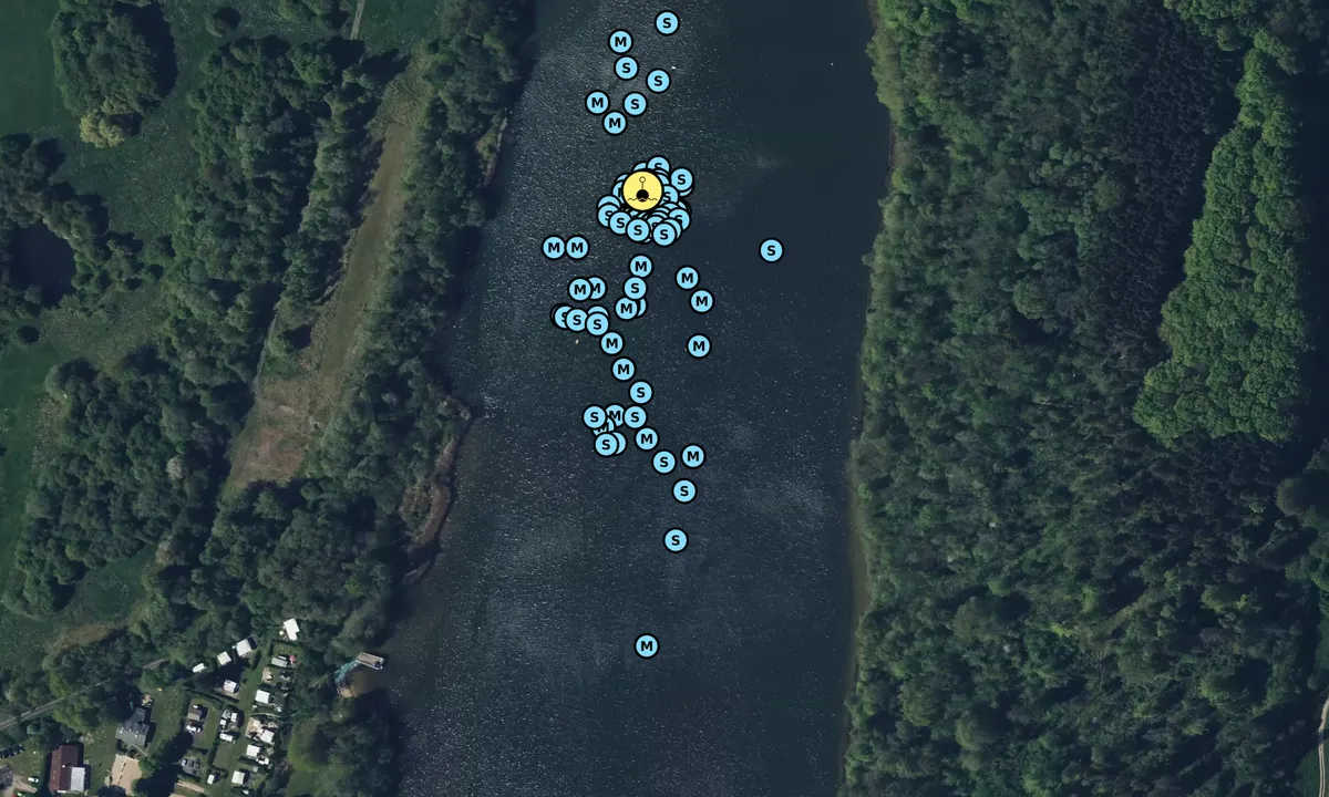 Satelite image of Flemhudersee
