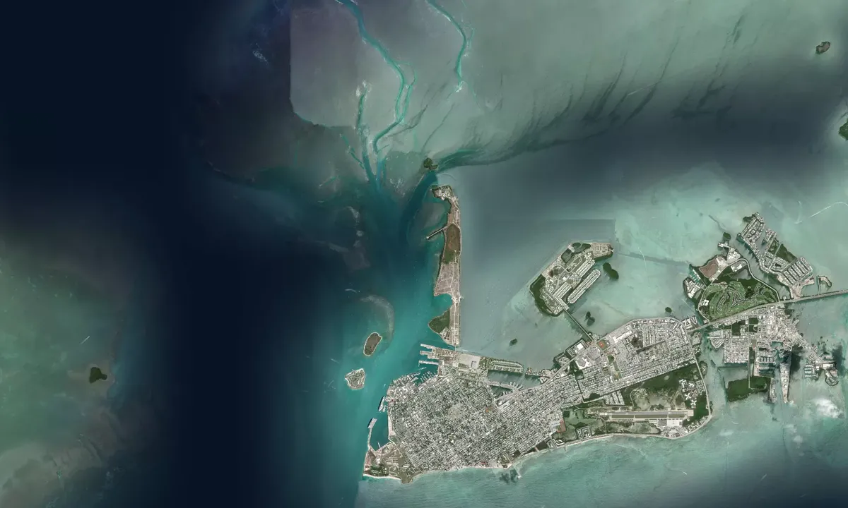 Flyfoto av Fleming Key