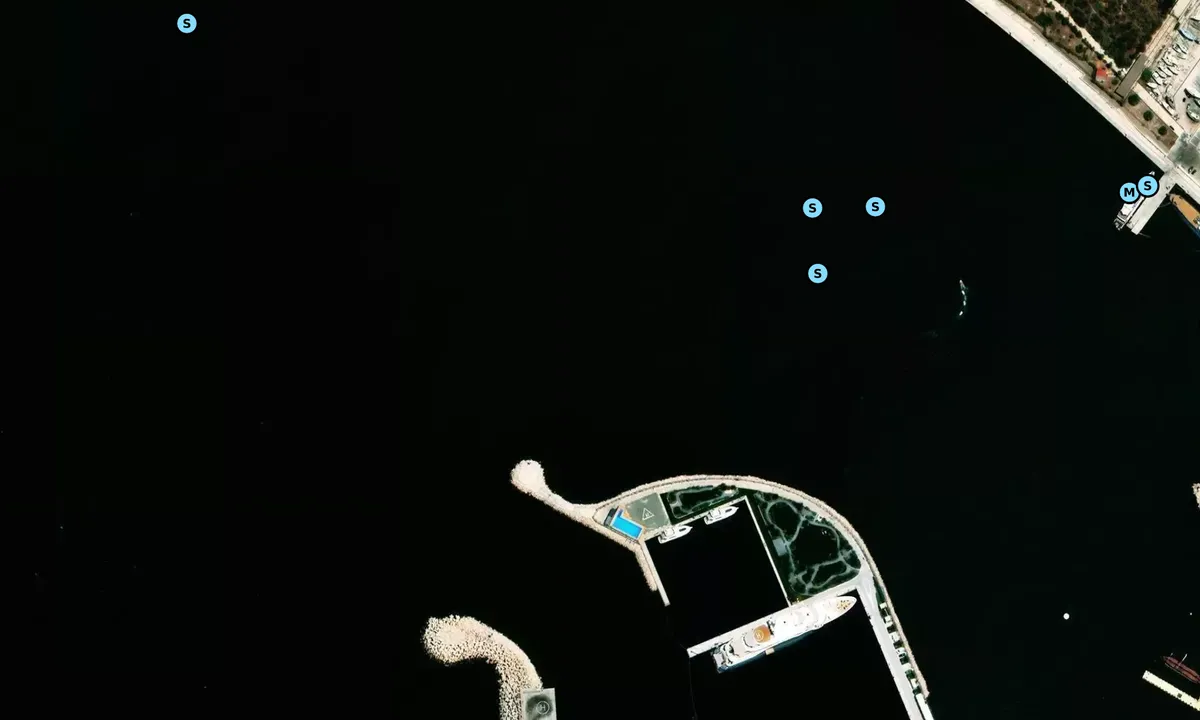 Satelite image of Flisvos Marina - Paleo Faliro