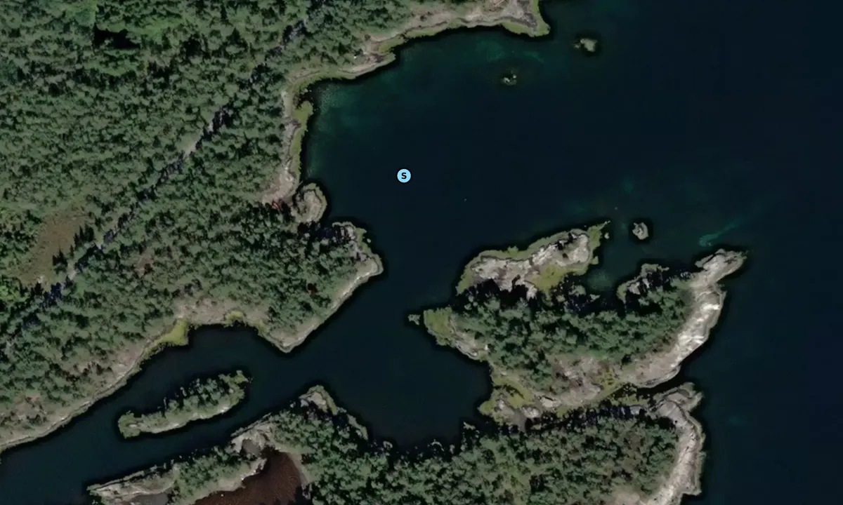 Satelite image of Fløholmen