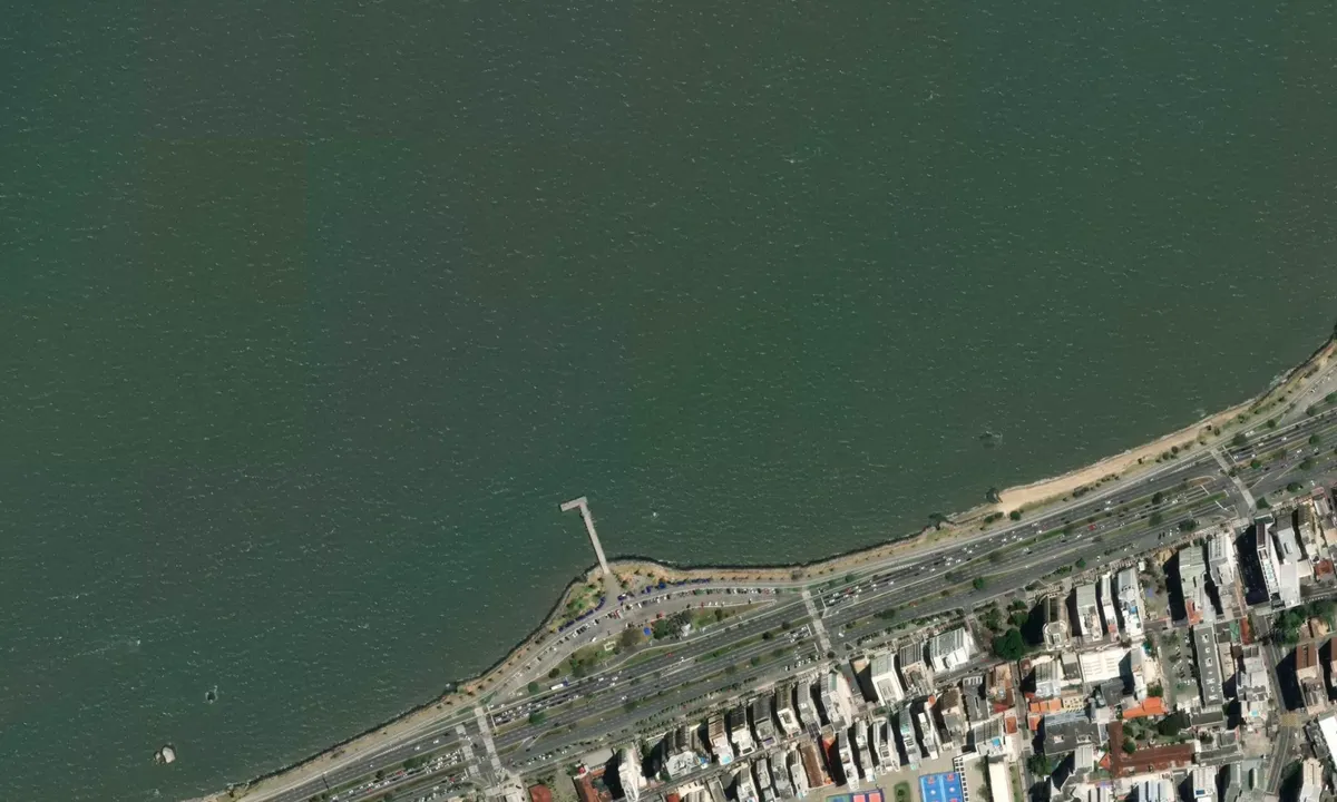 Flyfoto av Florianopolis
