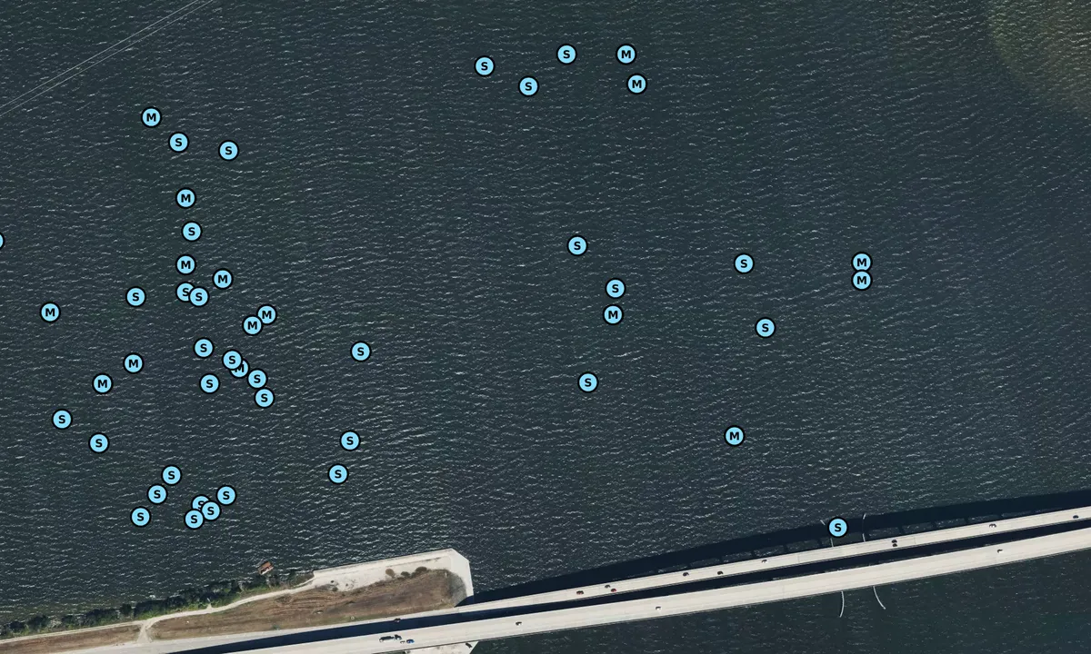 Satelite image of Florida State Road A1A