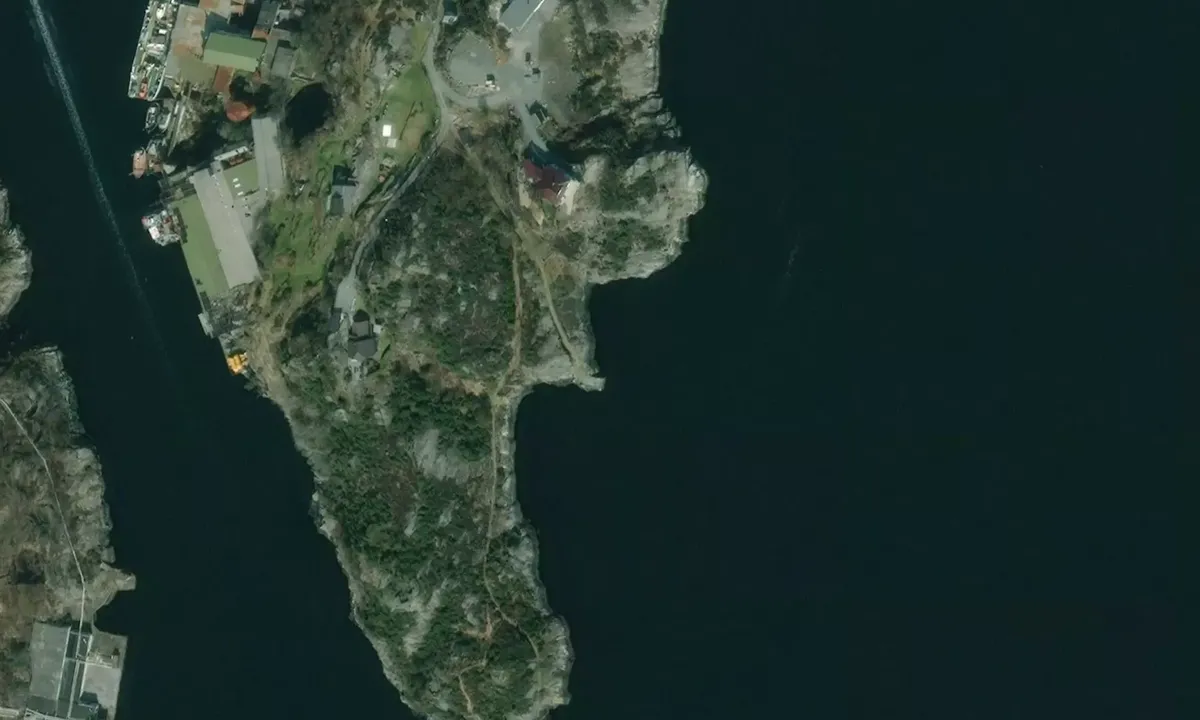 Satelite image of Florvåg