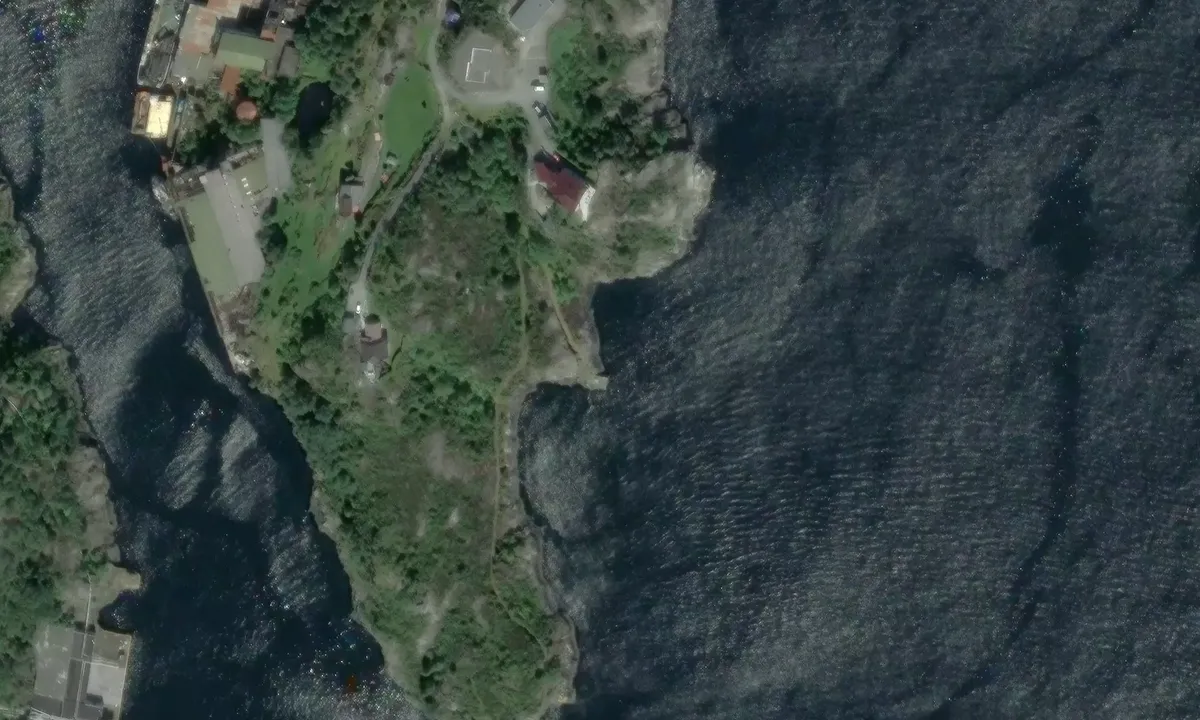 Satelite image of Florvåg