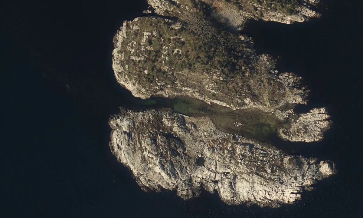 Flyfoto av Fløyholmsundet 