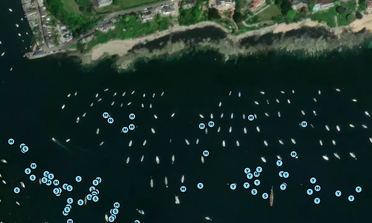 Satelite image of Flushing Beach