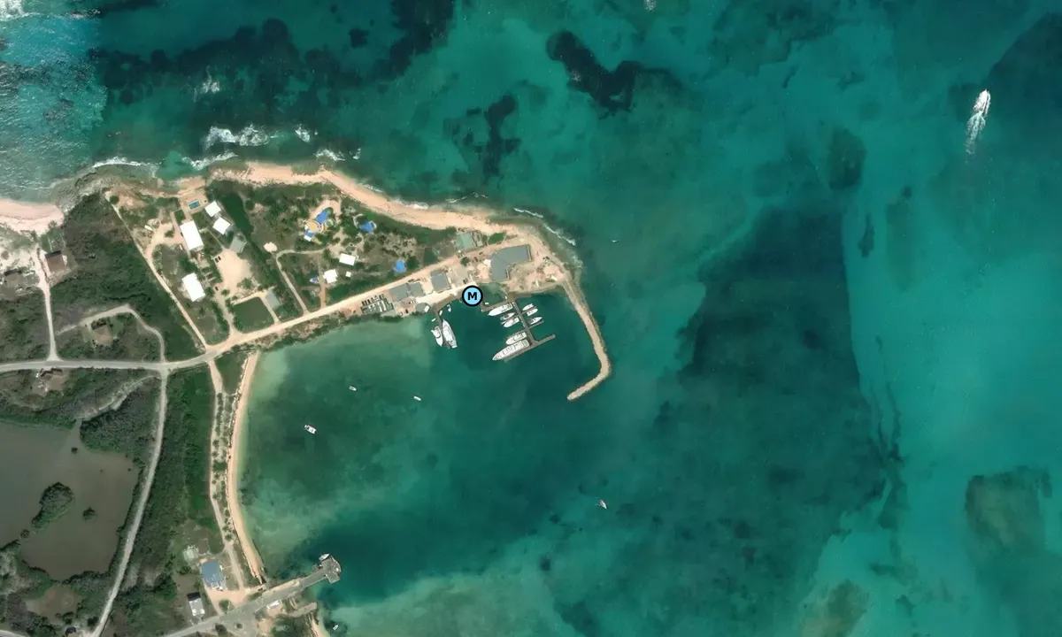 Satelite image of Flying Fish Marina