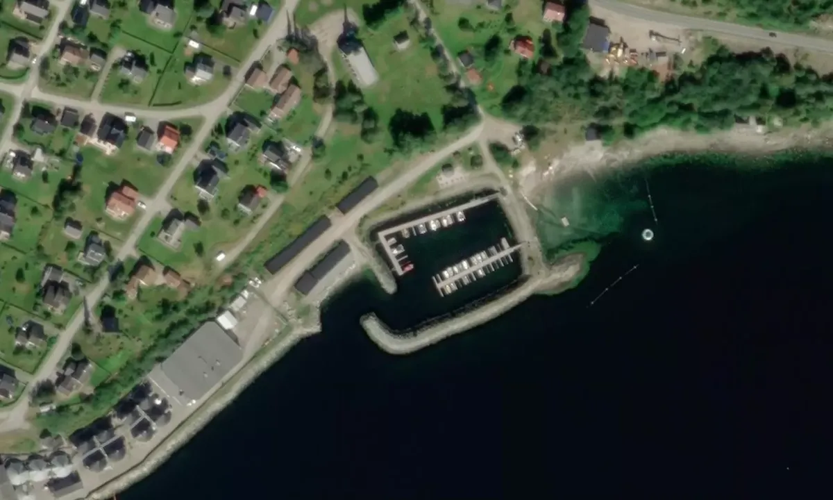 Satelite image of Follafoss Sjøsportforening