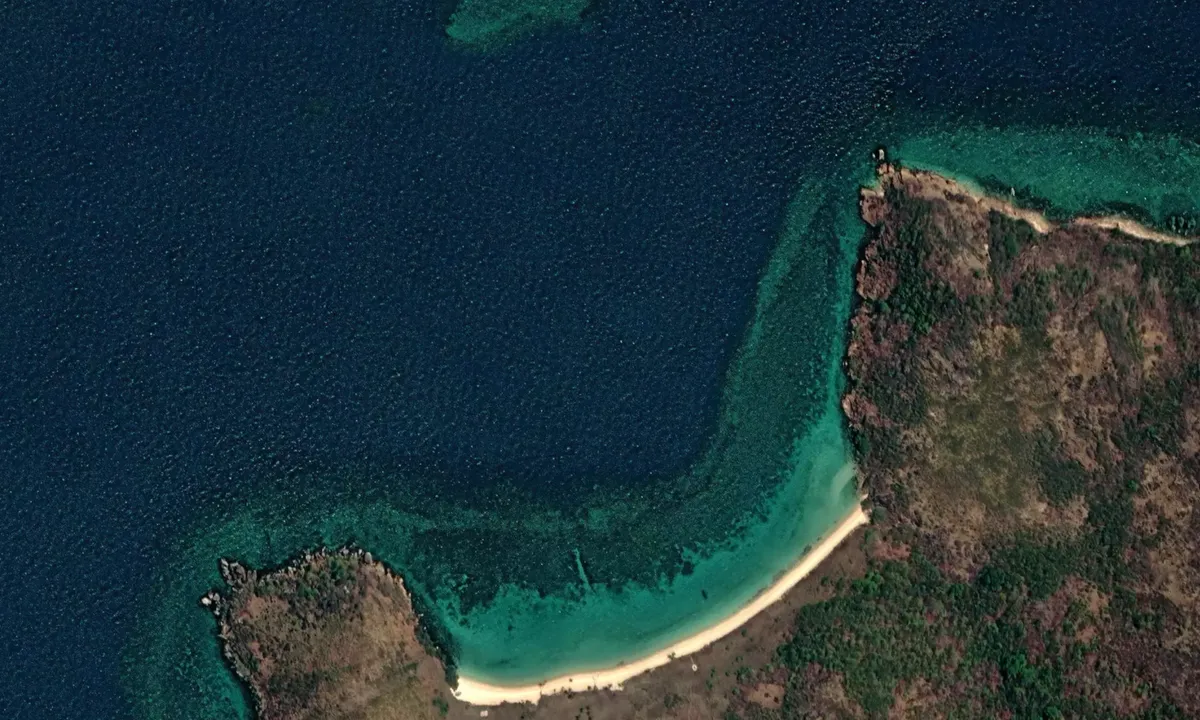 Flyfoto av Forbes Island