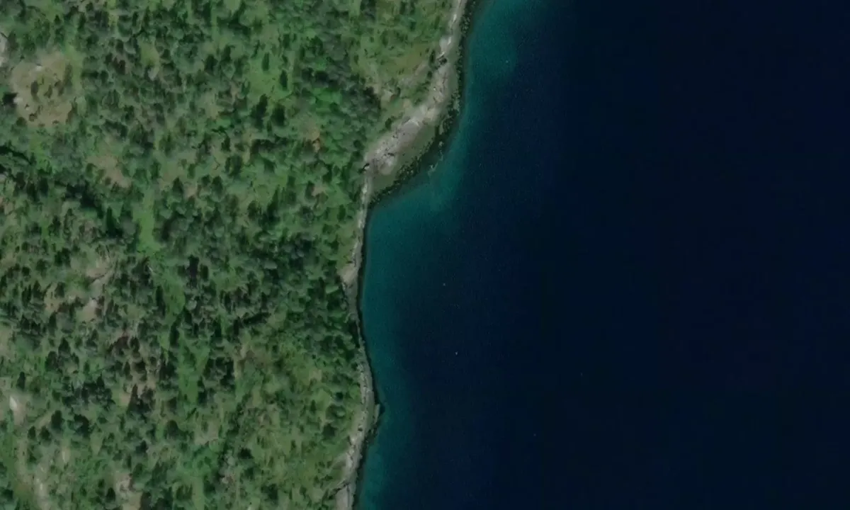 Satelite image of Forøya - Spildran