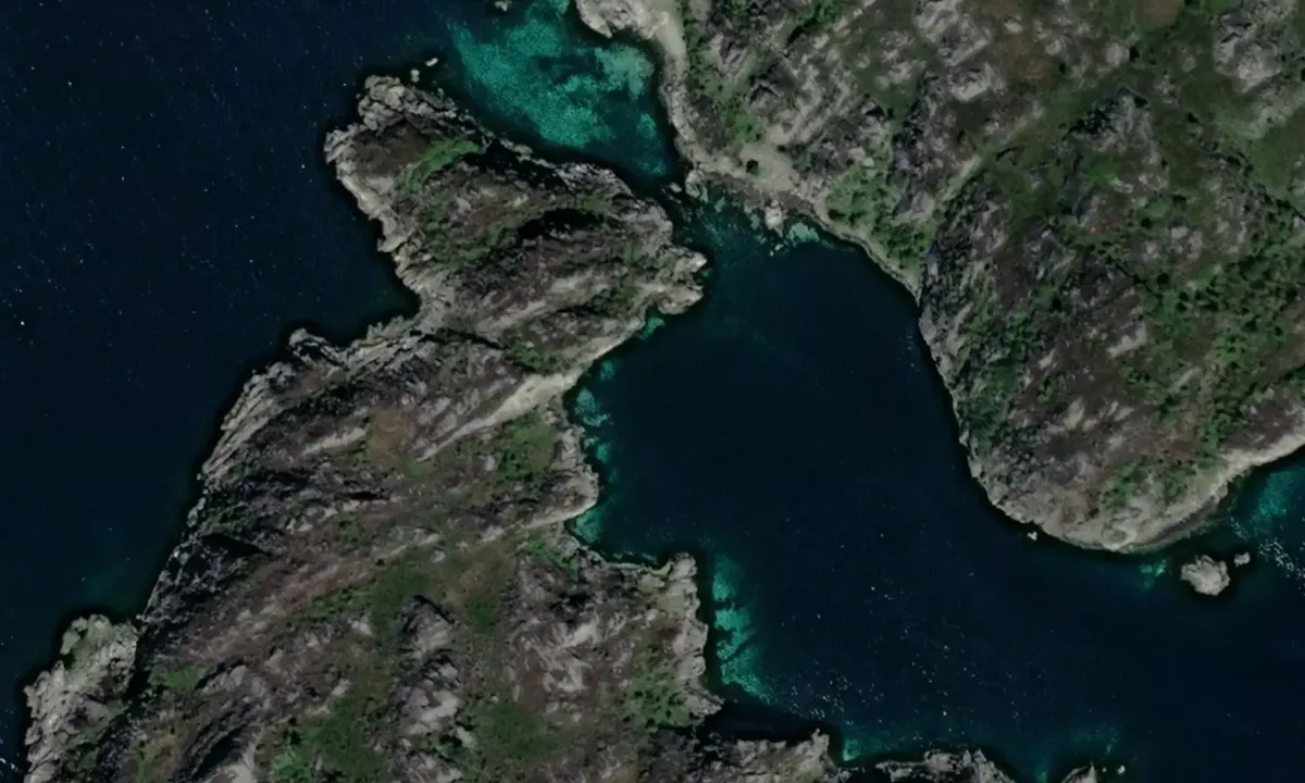Flyfoto av Forøyno