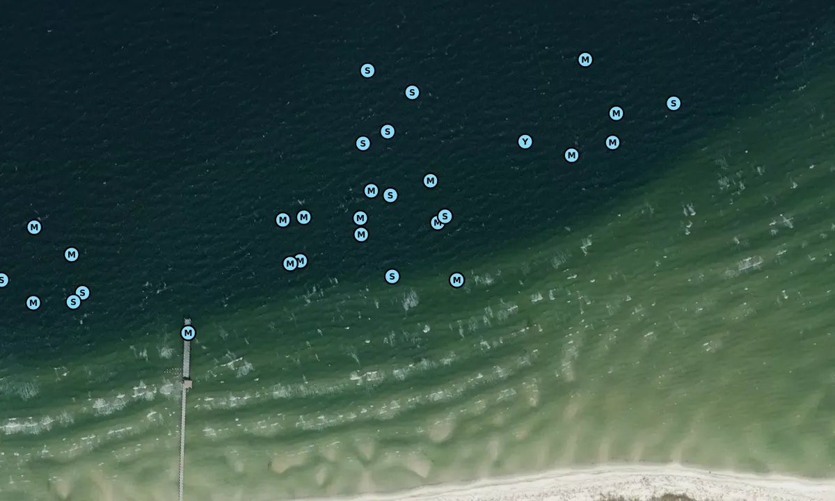 Satelite image of Fort Massachusetts