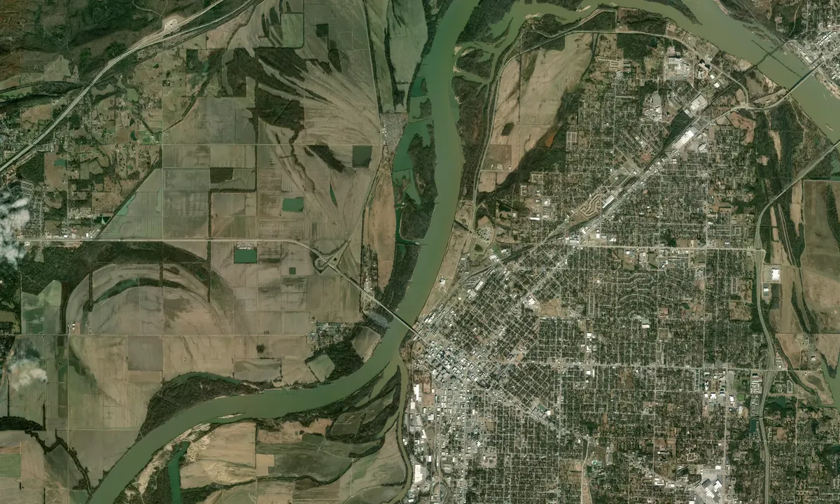 Flyfoto av Fort Smith - 1