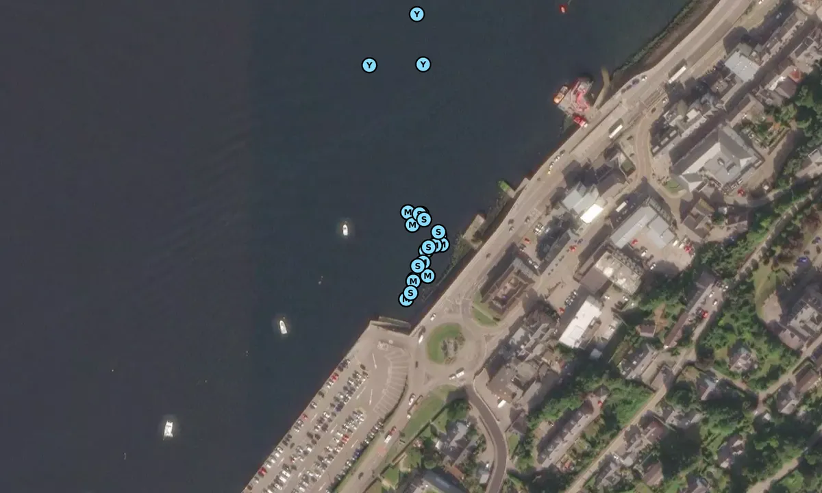Flyfoto av Fort William Pontoons
