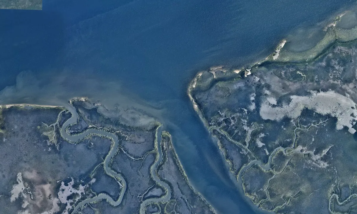 Flyfoto av Foster Creek