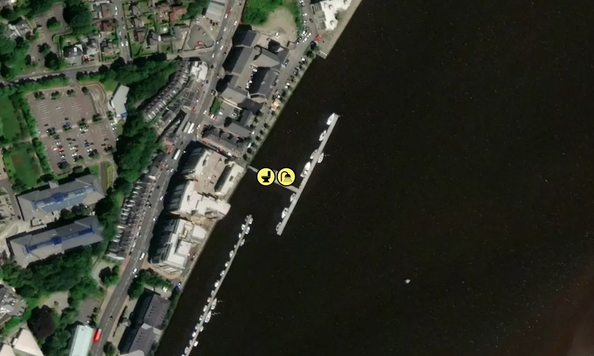 Satelite image of Foyle Port Marina
