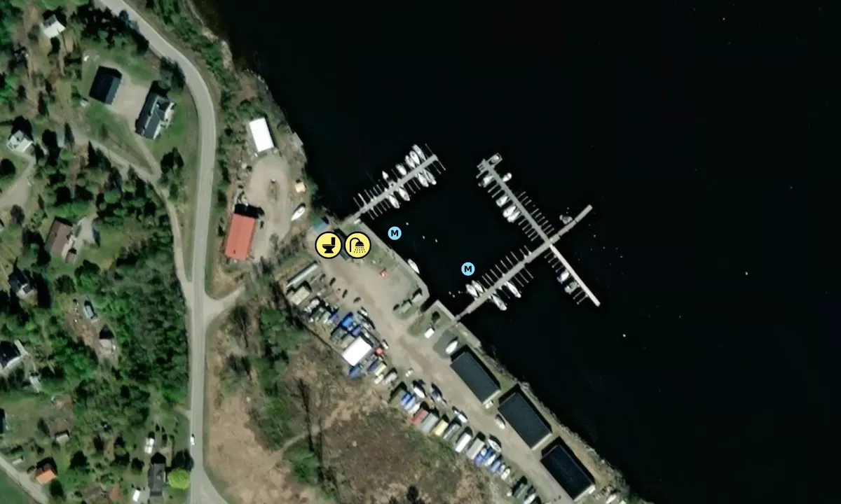 Satelite image of Frånö