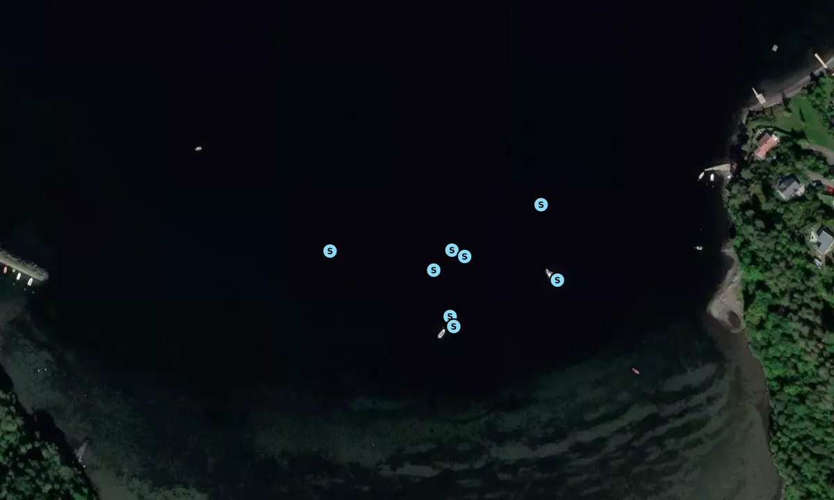 Satelite image of Frebergvik